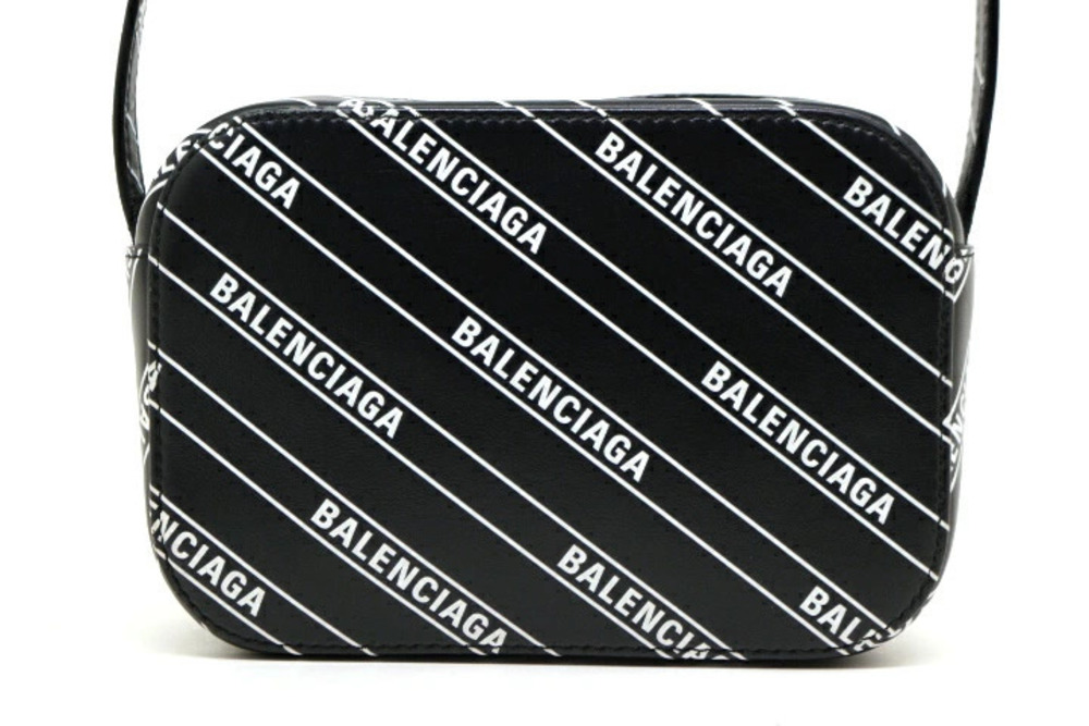 Balenciaga Bag Shoulder Camera Black Leather Crossbody